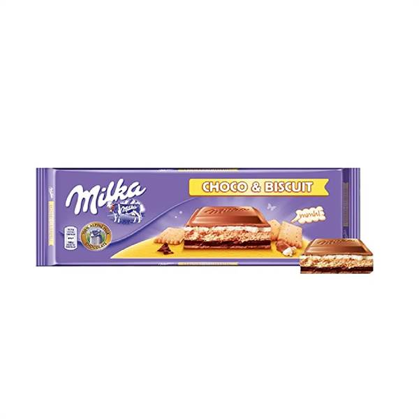 Milka Choco &Biscuit Chocolate Imported